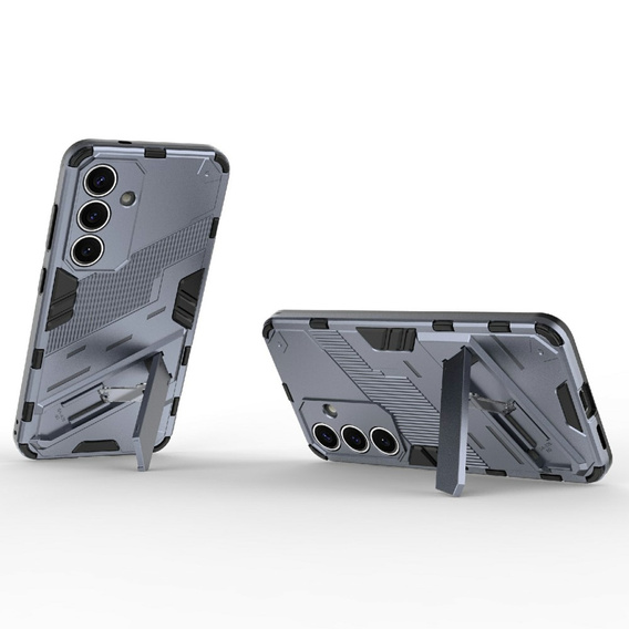 Puzdro pre Samsung Galaxy A36 5G, Military kickstand, tmavomodré