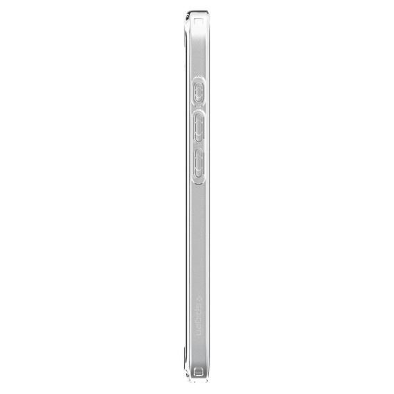 Puzdro MagSafe Spigen pre Iphone 16E, Ultra Hybrid, transparentné / biele + tvrdené sklo 9H