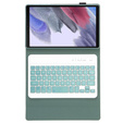 Puzdro + klávesnica Samsung Galaxy Tab A7 Lite 8.7 T220 / 225, zelený
