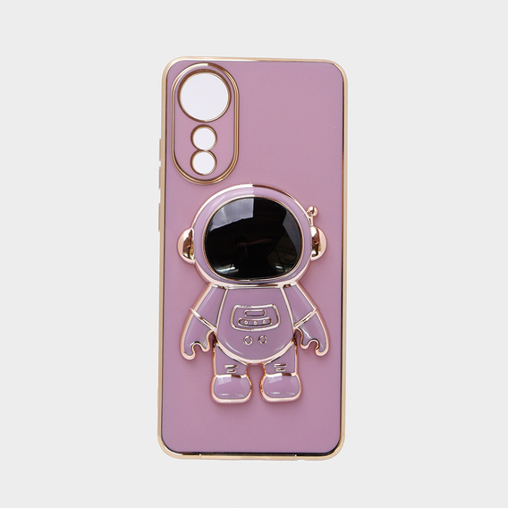 Obal na mobil pre Oppo A78 4G, Astronaut, fialové