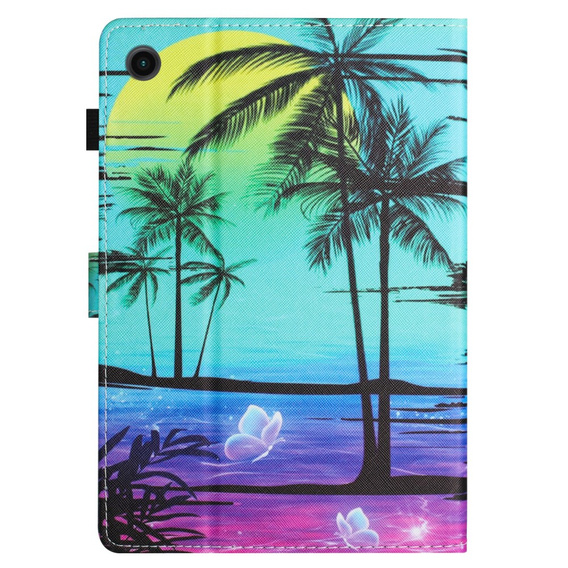 Puzdro pre Lenovo Tab M10 10.1 Gen 3, s chlopňou, coconut tree