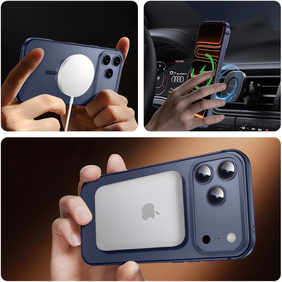 Kovové puzdro pre MagSafe pre iPhone 17 Pro Max