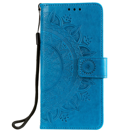 Klapkové puzdro pre Xiaomi Redmi 10, Mandala, modré