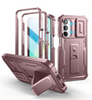 Obrnené puzdro pre Samsung Galaxy A16, Dexnor Full Body (Two Frames), ružové