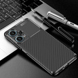 Obal na mobil pre Poco F5 5G, Carbon Gel, čierne