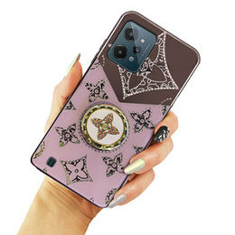 Fashion Obal na mobil pre Realme C31, fialové