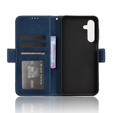 Klapkové puzdro pre Samsung Galaxy A36, Card Slot, tmavomodré