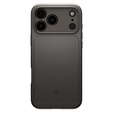 Puzdro Spigen pre iPhone 17 Pro, Thin Fit MagSafe, strieborná