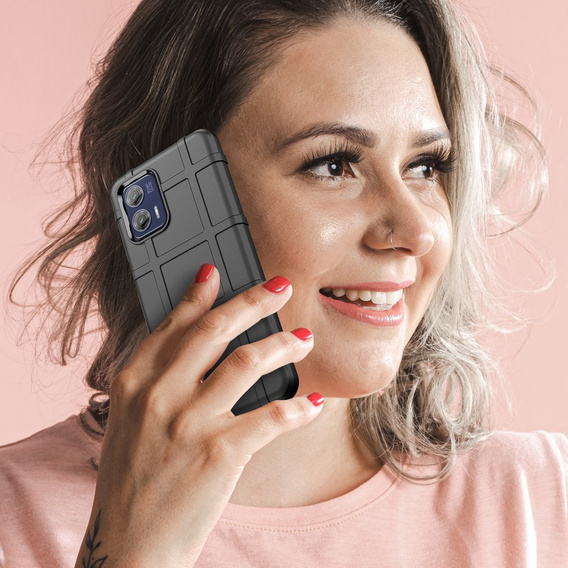 Obal na mobil pre Motorola Moto G73 5G, Rugged Shield, čierne