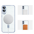 Puzdro pre Samsung Galaxy S25 Edge, Electro MagSafe, modré + sklo na displej