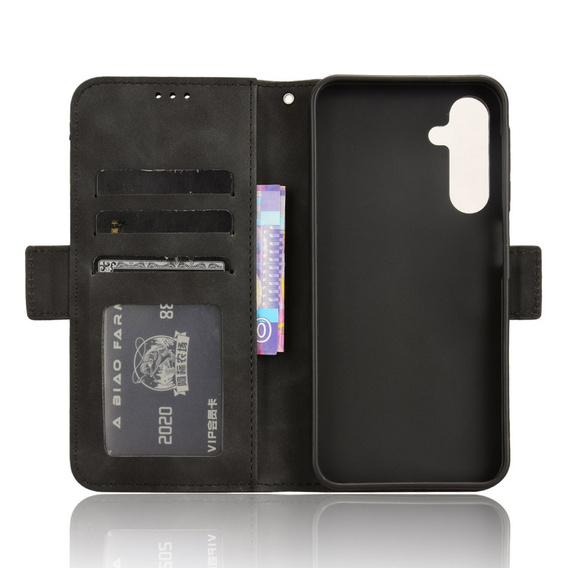 Klapkové puzdro pre Samsung Galaxy A25 5G, Card Slot, čierne