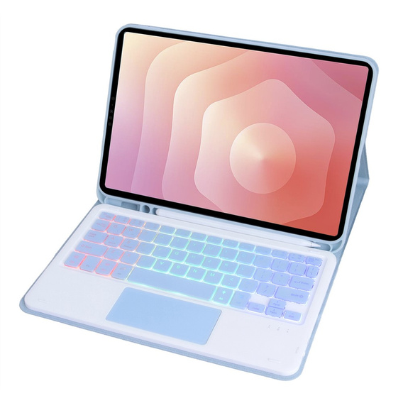 Puzdro s podsvietenou Bluetooth klávesnicou a touchpadom pre Samsung Galaxy Tab S11