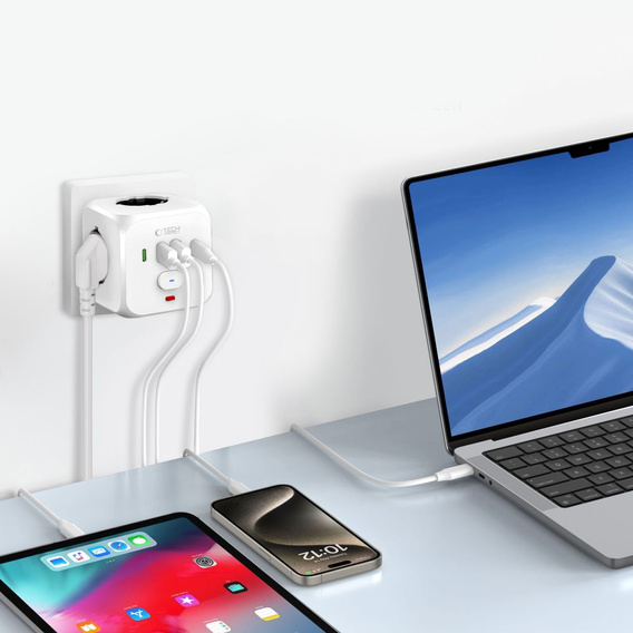 Tech-Protect Uchwyt Samochodowy na kratkę nawiewu do Magsafe, N54, Czarny