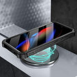 Obrnené puzdro pre Samsung Galaxy S21 FE, Dexnor Full Body, čierne