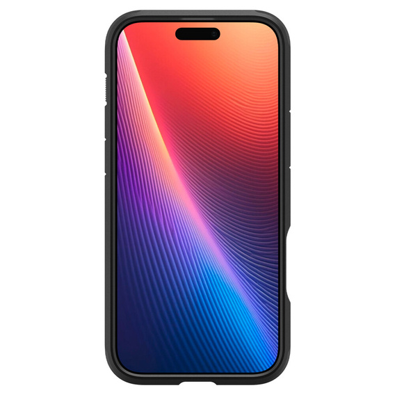 Puzdro Spigen pre iPhone 16 Pro Max, Tough Armor Mag MagSafe, sivé + tvrdené sklo 9H