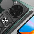 Obal na mobil pre Oppo Find X8 Pro, CamShield Slide, čierne