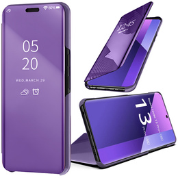 Obal na mobil pre Xiaomi Redmi Note 13 Pro+, Clear View, fialové