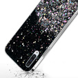 Obal na mobil pre Samsung Galaxy A50/A50S/A30S, Glittery, čierne