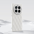 Puzdro pre Realme 12 Pro 5G / 12 Pro+ 5G, Rhombus, biele