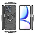 Obal na mobil pre Realme C51, Kickstand Ring, čierne