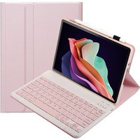 Puzdro + klávesnica Lenovo Tab P11 Gen 2, Pen Slot, ružové rose gold