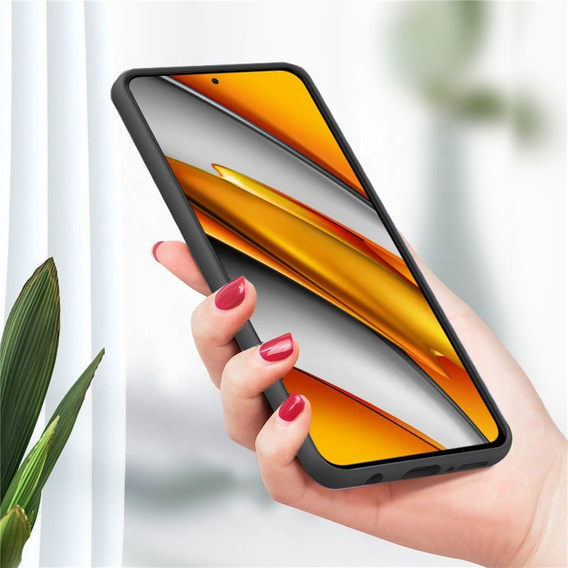 Obal na mobil pre Xiaomi Mi 11i / POCO F3, Silicone Lite, čierne