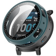 2 v 1 puzdro + tvrdené sklo pre Amazfit Active Max, zelené