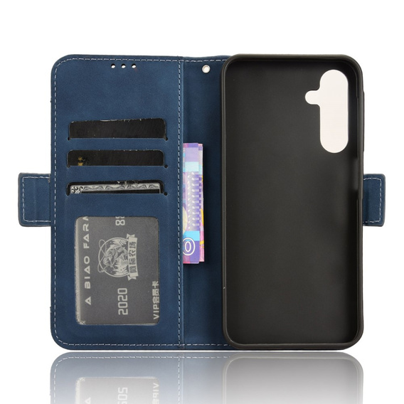 Klapkové puzdro pre Samsung Galaxy A25 5G, Card Slot, modré