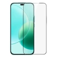 3D tvrdené sklo pre Honor 400 Lite, čierny rám