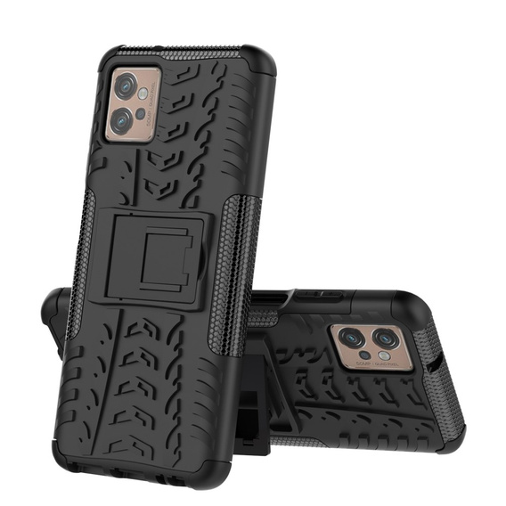 Obal na mobil pre Motorola Moto G32, Tire Armor, čierne