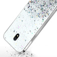 Obal na mobil pre Xiaomi Redmi 8A, Glittery, priehľadné