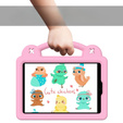 Detské puzdro pre iPad mini 7.9" 2019/2015/2014/2013/2012 (5/4/3/2/1 gen.), Cute Patterns, so stojanom, ružové
