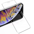 2x tvrdené sklo pre iPhone X/XS, ERBORD 9H Hard Glass na displeji