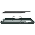 Puzdro Spigen pre Samsung Galaxy S25 Ultra, Thin Fit Mag, zelený + tvrdené sklo 9H