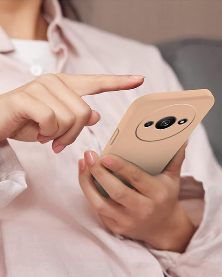 Obal na mobil pre Xiaomi Redmi A3, Silicone Lite, ružové