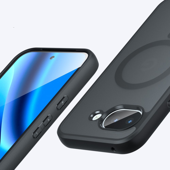 Fusion Hybrid MagSafe puzdro pre Google Pixel 10a, čierne