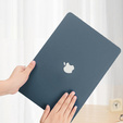 Puzdro pre Macbook Pro 14.2 A2442, HardShell, tmavomodré