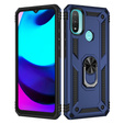 Pancierované obal na mobil pre Motorola Moto E20/E30/E40, Nox Case Ring, modré