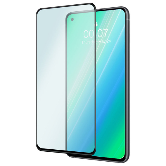 2x tvrdené sklo pre Realme 8 5G, ERBORD 3D pre celý displej