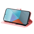 Klapkové puzdro pre Xiaomi Redmi Note 13 Pro 5G, Mandala, ružové rose gold