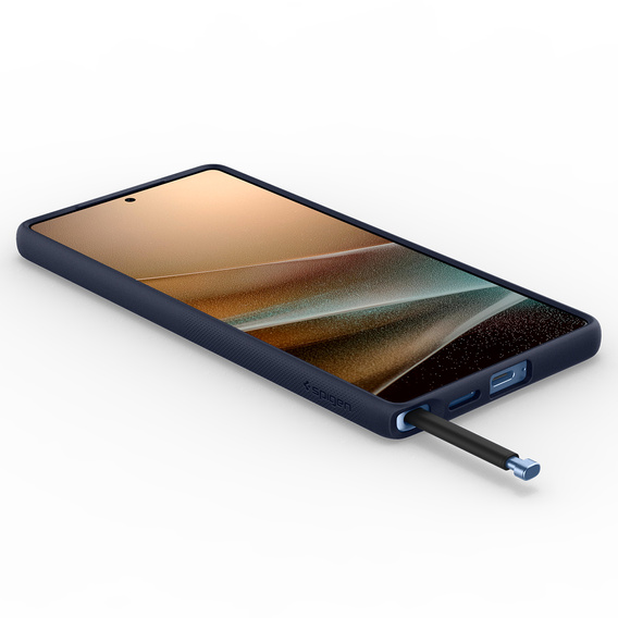 Spigen puzdro pre Samsung Galaxy S25 Ultra, Nano Pop MagSafe, tmavomodré + tvrdené sklo 9H