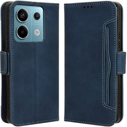 Klapkové puzdro pre Xiaomi Redmi Note 13 Pro 5G, Card Slot, modré