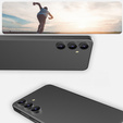 2x ERBORD OPTIK Pro tvrdené sklo pre fotoaparát iPhone 15/15 Plus/14/14 Plus, čierne