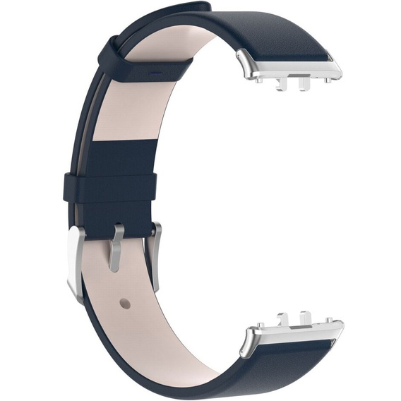 Kožený remienok pre Samsung Galaxy Fit 3, modrý