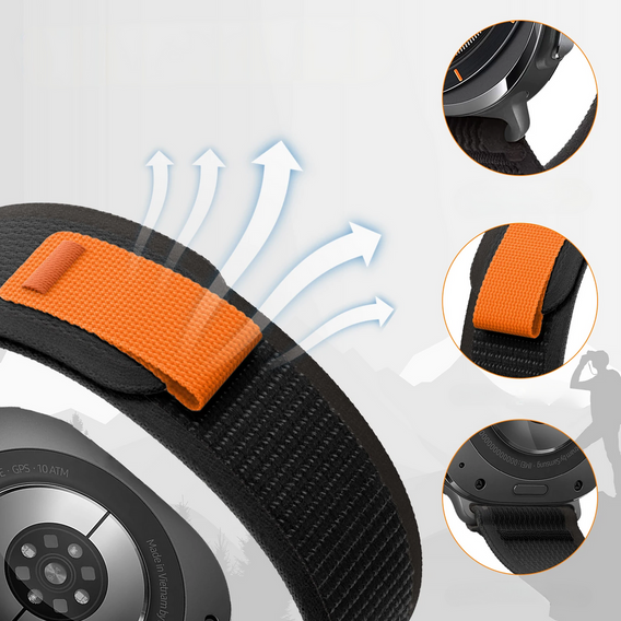 Nylonový remienok pre Samsung Galaxy Watch Ultra 47 mm