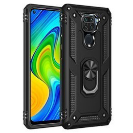 Pancierované obal na mobil pre Xiaomi Redmi Note 9, Nox Case Ring, čierne