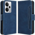 Klapkové puzdro pre Realme 14 5G / Realme 14T 5G, Card Slot, tmavomodré