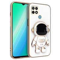 Obal na mobil pre Oppo A15/A15S, Astronaut, biele