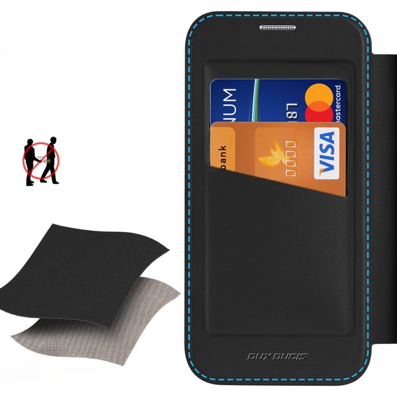Dux Ducis Obal na mobil pre iPhone 16 Pro Max, Skin X Pro, MagSafe, čierne