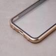 Puzdro pre iPhone 11, Magnetic Dual Glass, zlaté